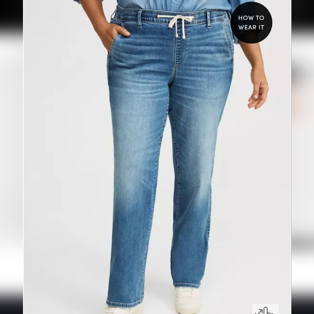 Weekend Boyfriend Straight Jean